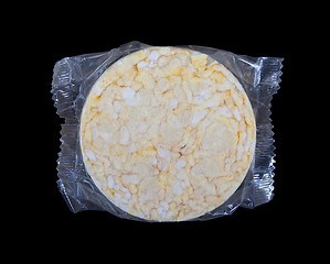 Image showing Rice cracker in plastic