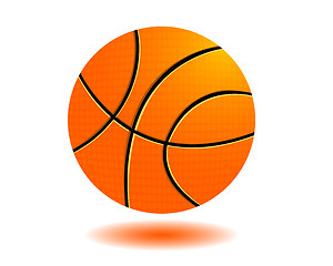 Image showing basketball ball