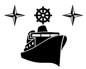 Image showing cargo ship