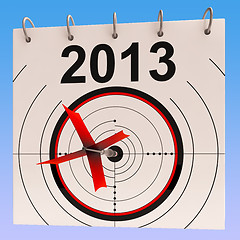 Image showing 2013 Calendar Means Planning Annual Agenda Schedule