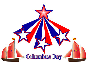 Image showing Columbus Day in America