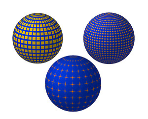 Image showing three balls