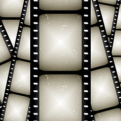 Image showing abstract filmstrip