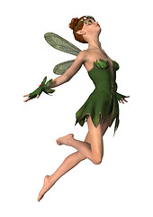 Image showing Spring Fairy Flying