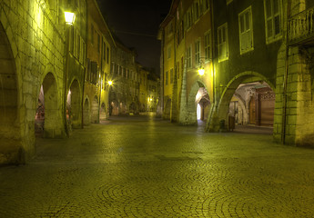 Image showing Old Street in Annecy, France