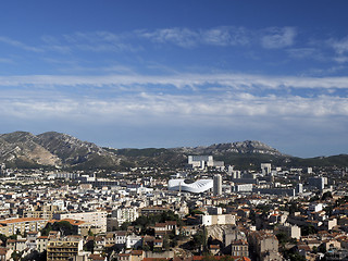 Image showing panorama of Marseille France