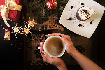 Image showing new year coffee