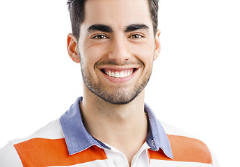 Image showing Handsome young man smiling