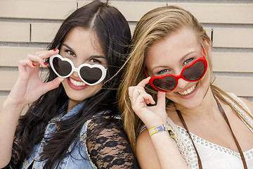 Image showing Teenage girls