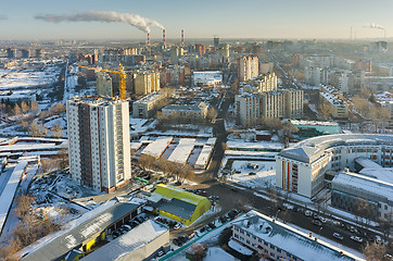 Image showing Aurora residential district. Tyumen. Russia