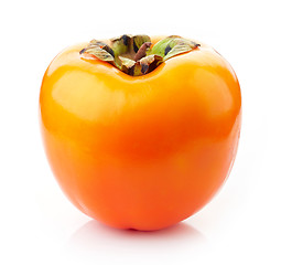 Image showing fresh ripe persimmon