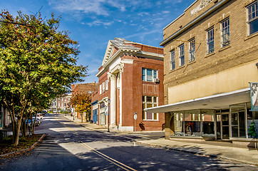 Image showing historic southern city of chester south carolina