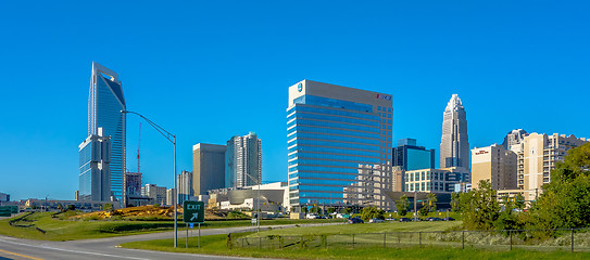 Image showing charlotte north carolina cityscape of downtown