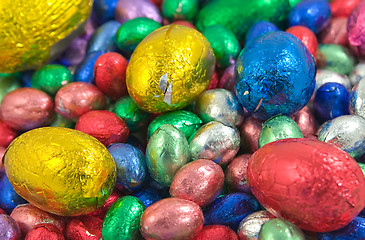 Image showing easter eggs