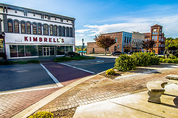 Image showing historic southern city of chester south carolina