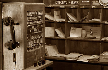 Image showing old communications