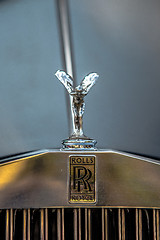 Image showing YORK SC - Sept 2015: The emblem of Rolls-Royce at Summerfest 201