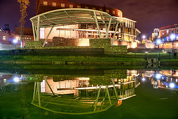 Image showing greenville city south carolina skyline and downtown area