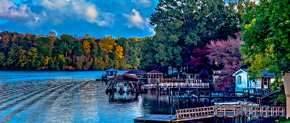 Image showing nature landscapes around lake wylie south carolina