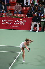 Image showing Amelie Mauresmo in Doha Qatar