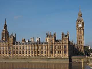 Image showing Houses of Parliament in London