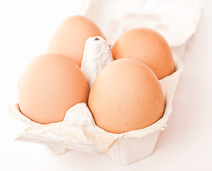 Image showing Retro looking Eggs picture