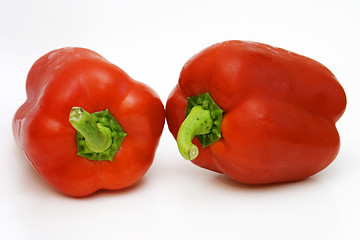 Image showing Two Red Peppers