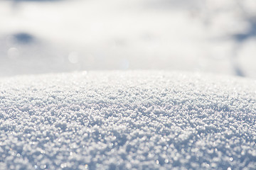 Image showing fresh snow background