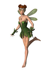 Image showing Spring Fairy on White