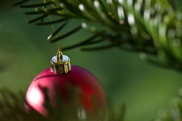 Image showing xmas balls