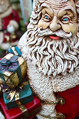 Image showing Santa Claus statue