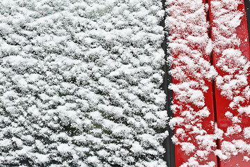 Image showing Car under the snow