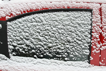 Image showing Car under the snow