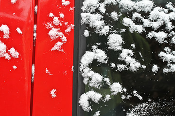 Image showing Car under the snow