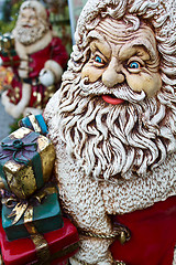 Image showing Santa Claus statue