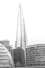 Image showing new     building in london skyscraper      financial district an