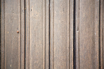 Image showing in london antique brown    brass nail  light