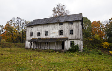 Image showing Abandoned Mill  . Belarus