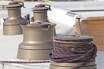 Image showing Winches