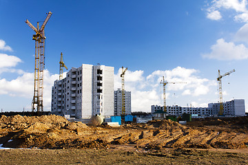 Image showing new building  . Belarus