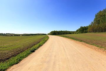 Image showing   Rural Dirt road.  