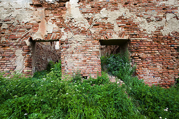 Image showing ruins of brick 