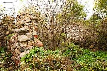 Image showing the ruins of an old building  