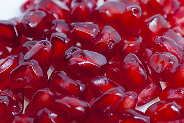Image showing   ripe red pomegranate  