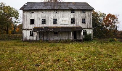 Image showing Abandoned Mill  . Belarus