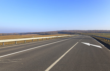 Image showing   road in the summer