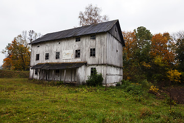 Image showing Abandoned Mill  . Belarus