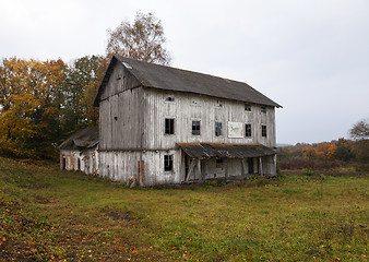 Image showing Abandoned Mill  . Belarus