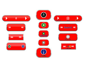 Image showing different buttons