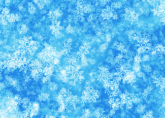 Image showing Abstract winter background